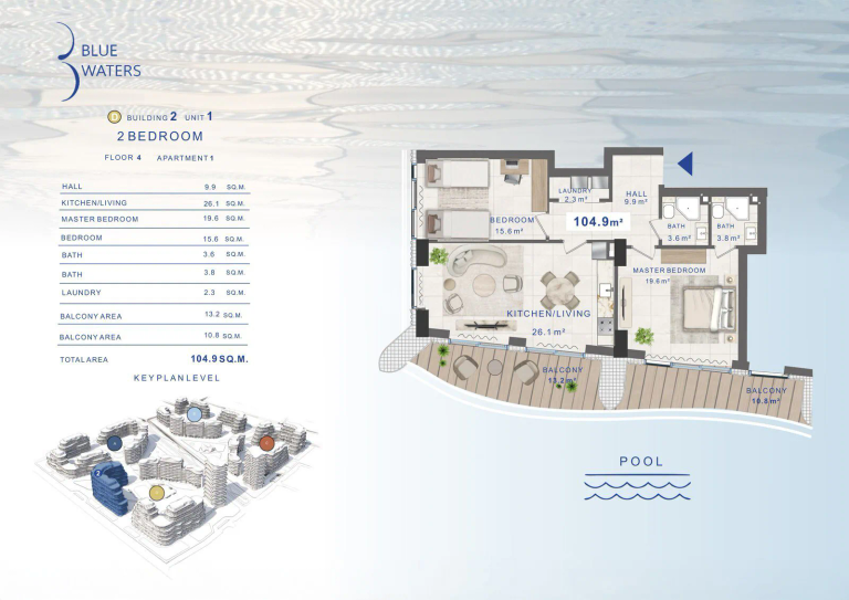 44 m²