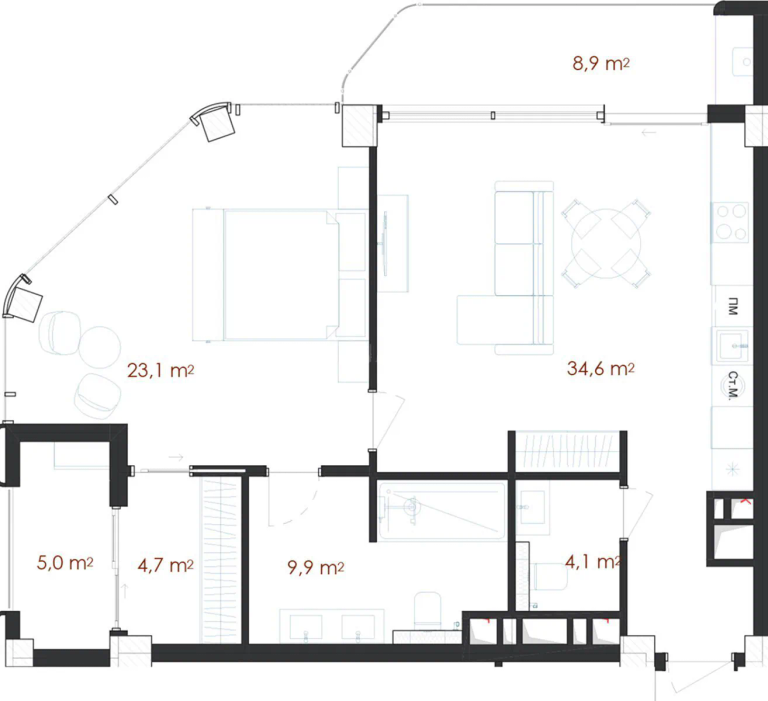 90,3 m²