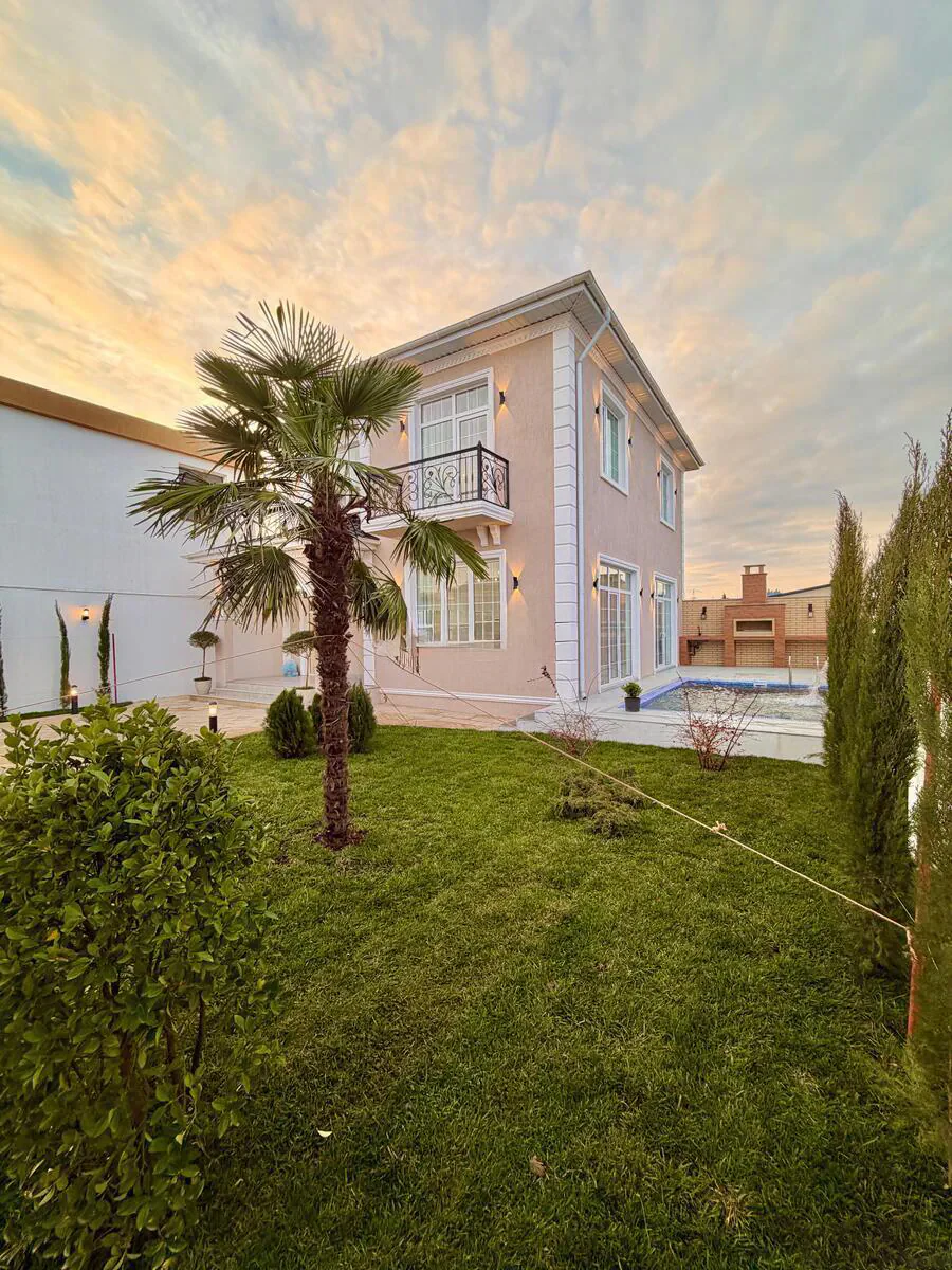 4 otaqlı 180 m² fərdi ev, Xəzər rayonu, Bakı — Şüvəlan qəsəbəsi. Foto 1