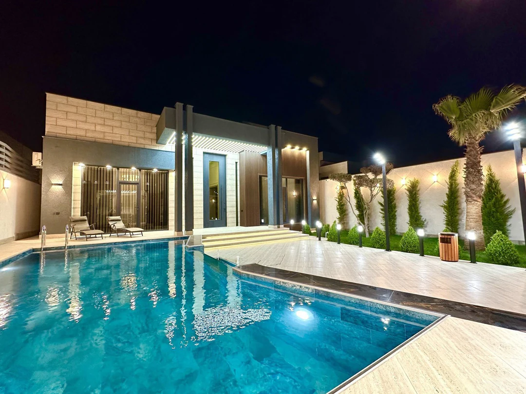 5 otaqlı 220 m² fərdi ev, Xəzər rayonu, Bakı — Mərdəkan qəsəbəsi. Foto 1