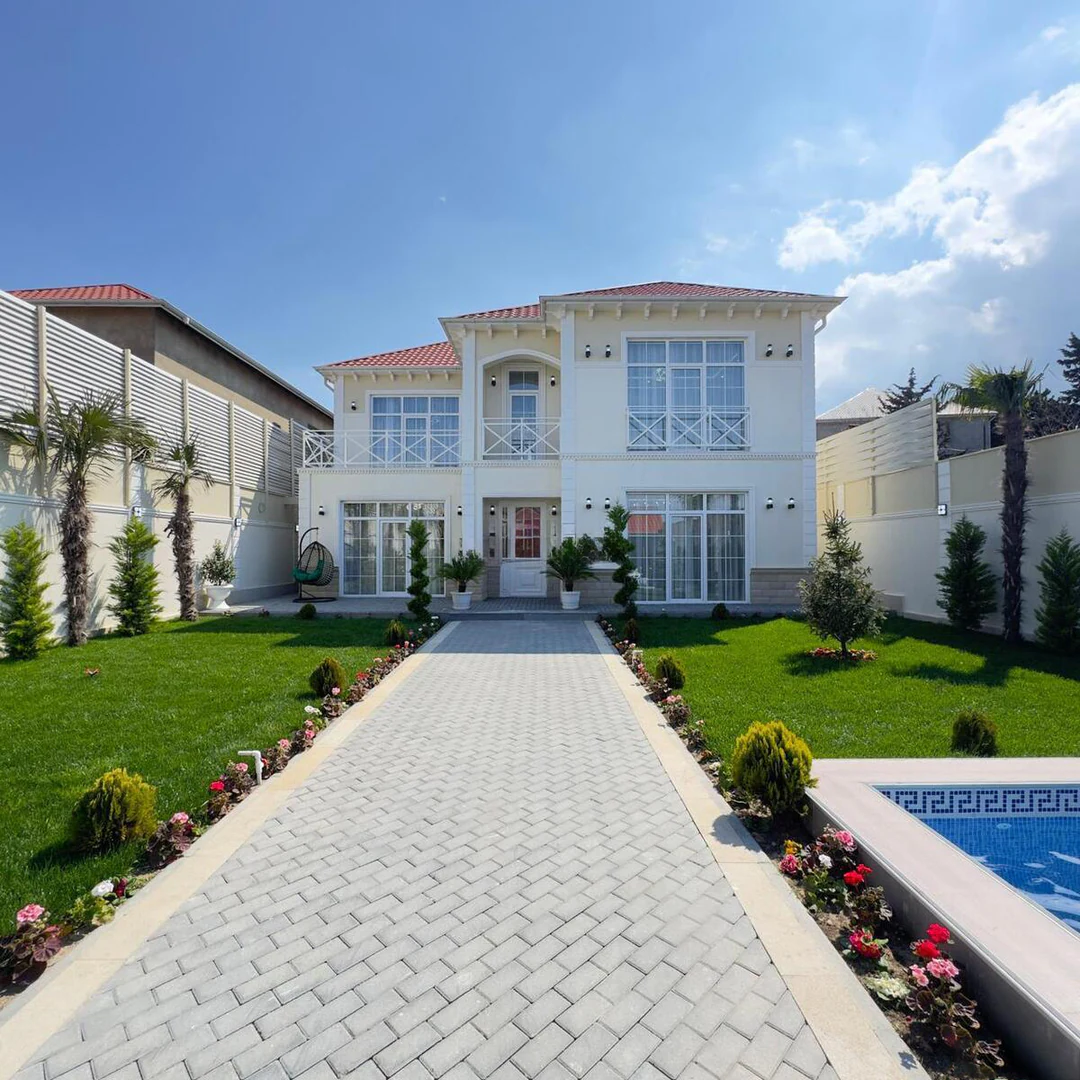 5 otaqlı 300 m² fərdi ev, Xəzər rayonu, Bakı. Foto 1