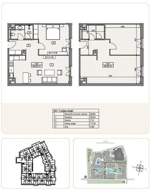 68,86 m²
