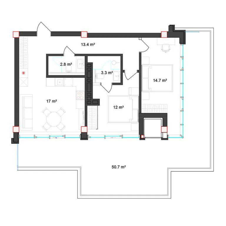 127,9 m²