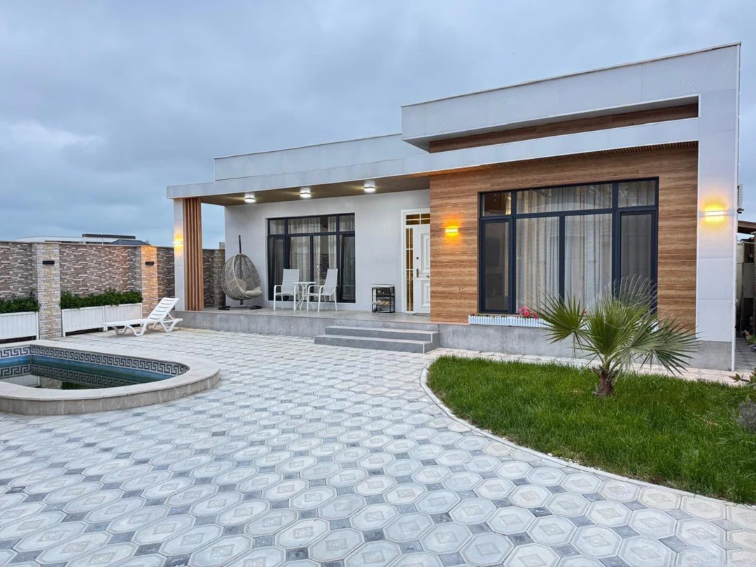 Kirayə 4 otaqlı 200 m² fərdi ev, Xəzər rayonu, Bakı. Foto 1