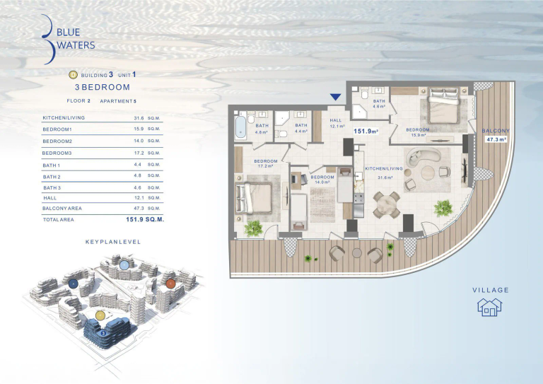 151,9 m²