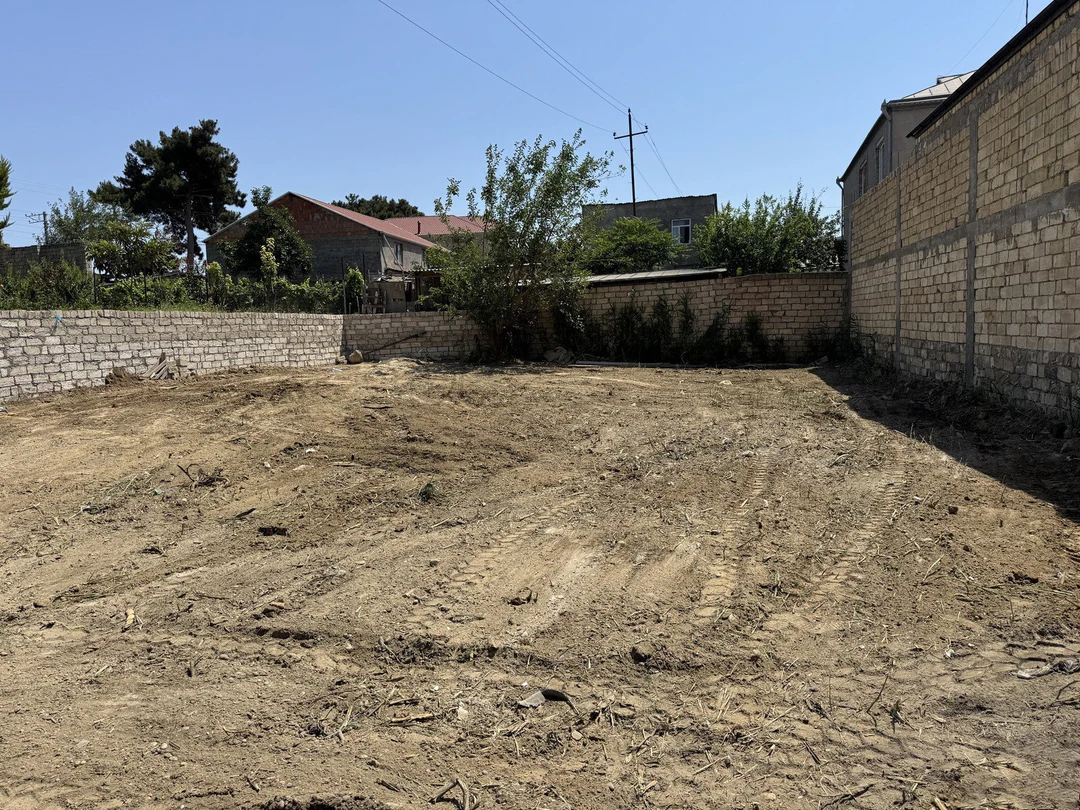 6 sot torpaq sahəsi, Binəqədi, Bakı. Foto 1