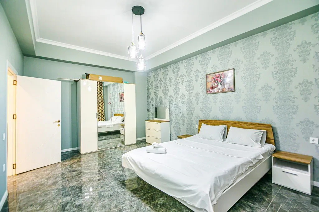 Günlük kirayə 2 otaqlı 60 m² mənzil, Nəsimi rayonu, Bakı. Foto 1