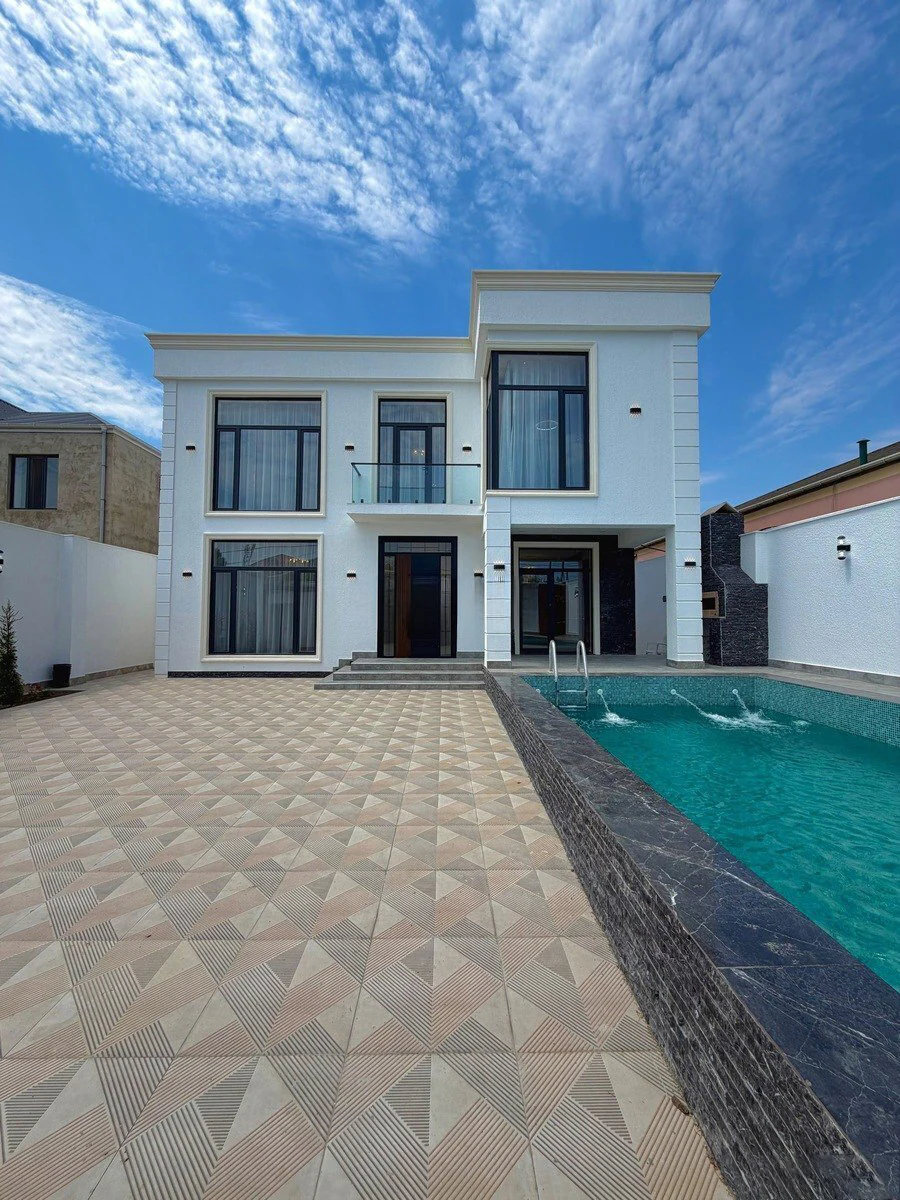 4 otaqlı 250 m² fərdi ev, Xəzər rayonu, Bakı — Mərdəkan qəsəbəsi. Foto 1