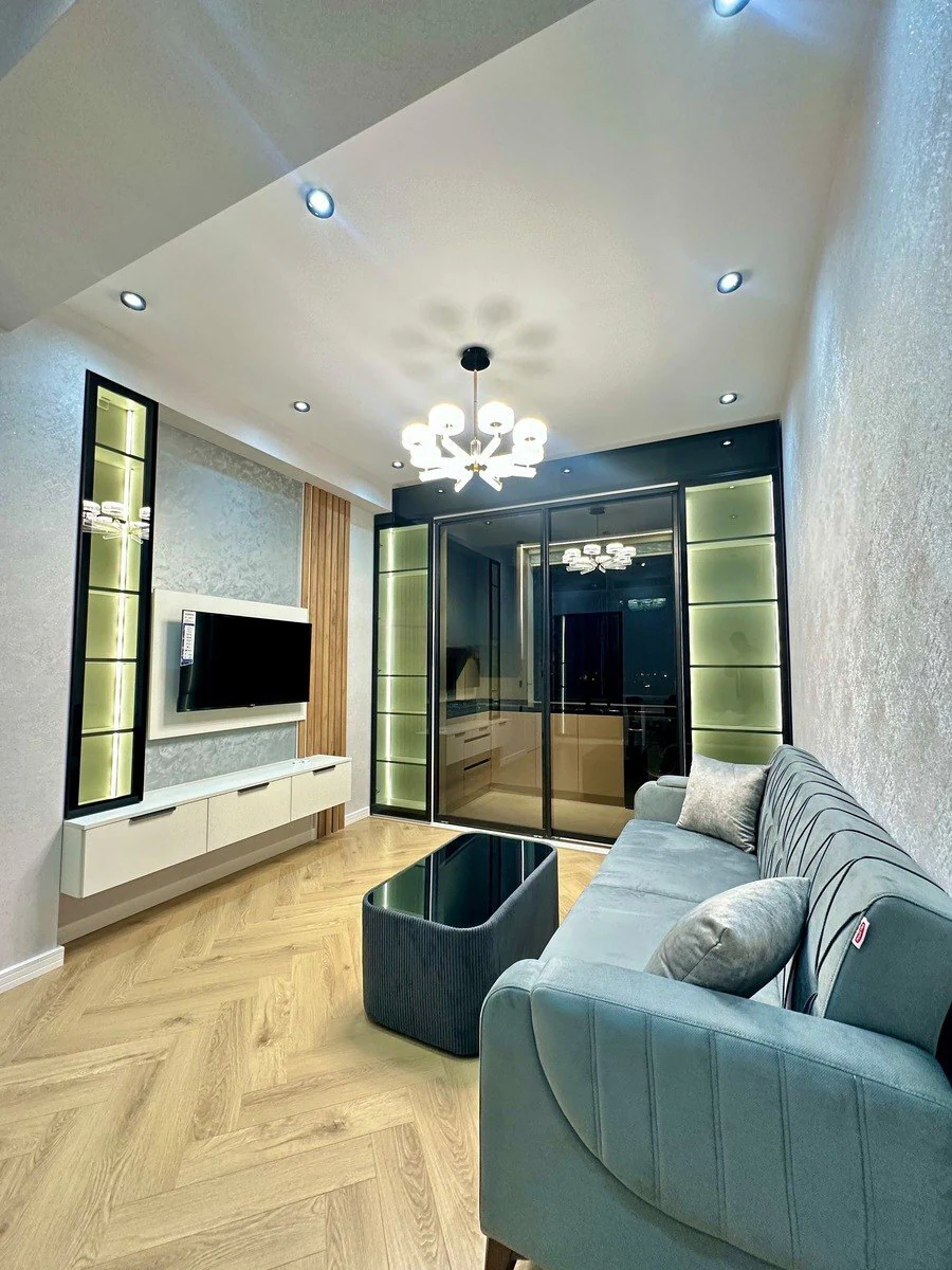 2 otaqlı 52 m² mənzil, Nizami, Bakı — 12-ci mərtəbə. Foto 1