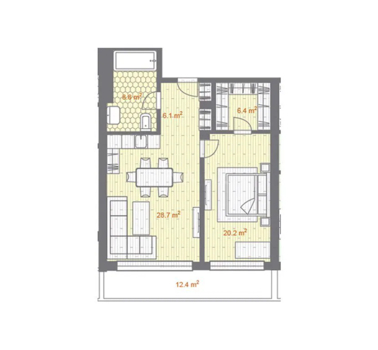 97 m²