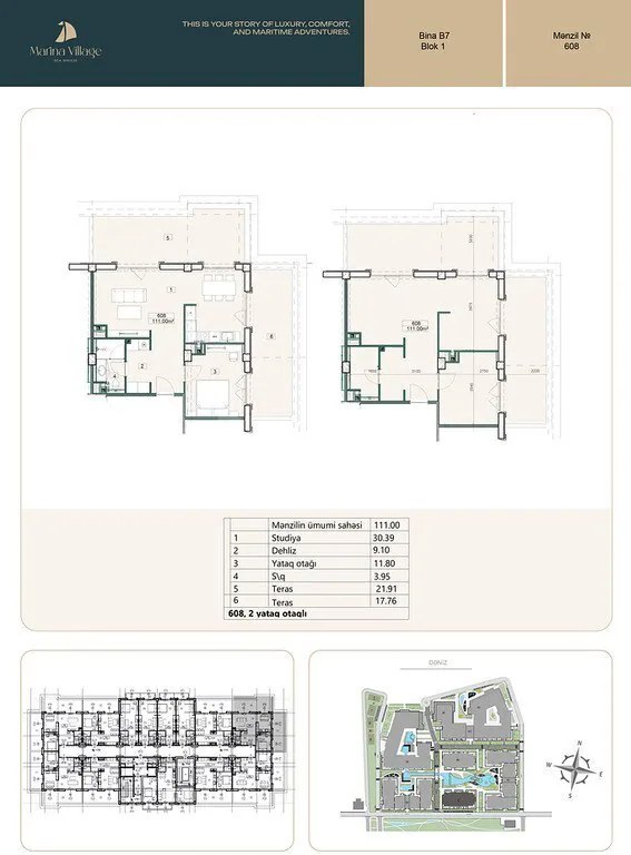 111 m²