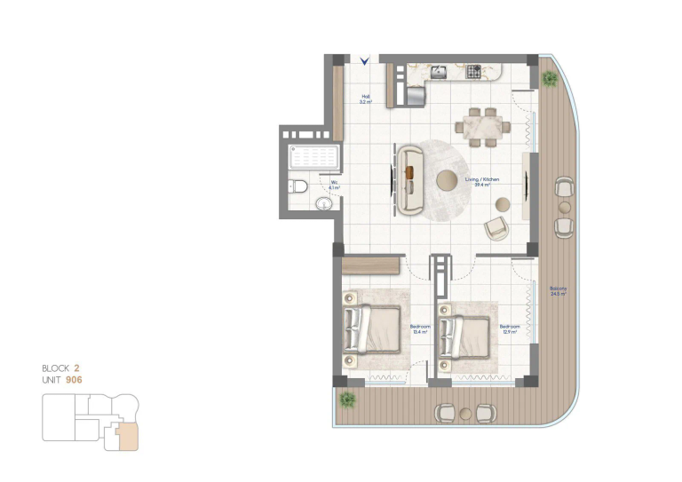 111,6 m²