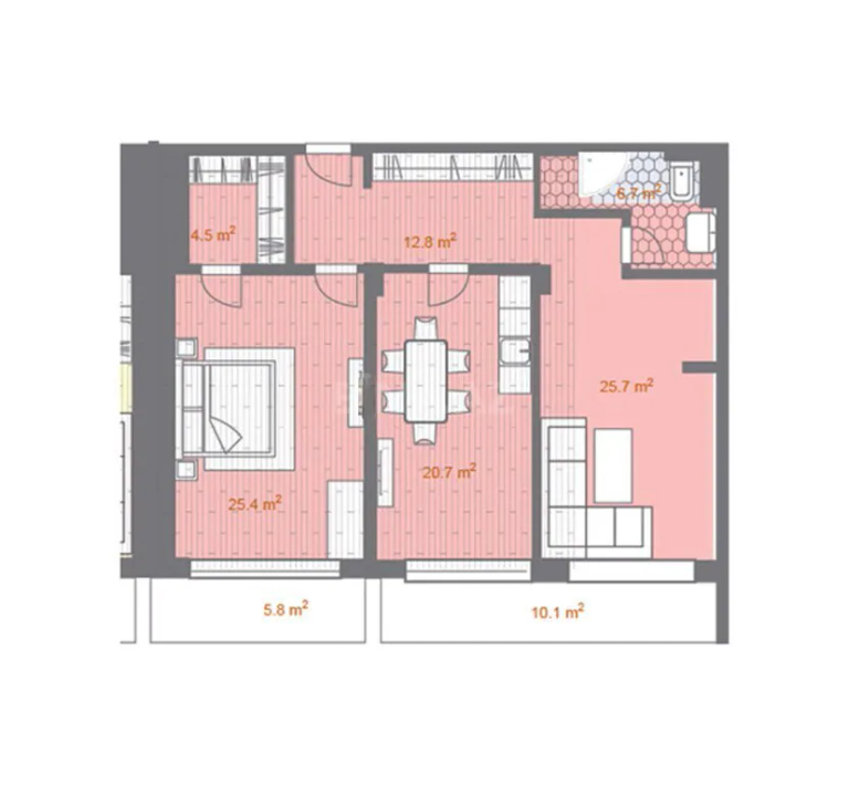 134,4 m²