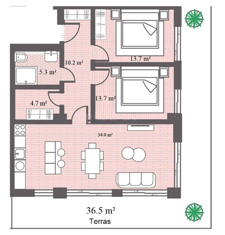 133,69 m²