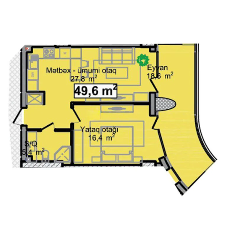 68,2 м²