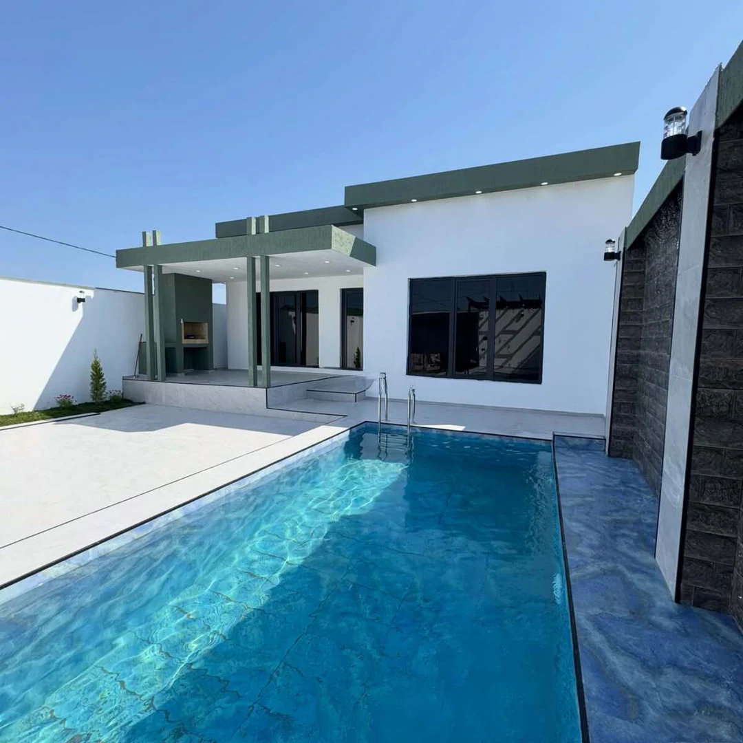 4 otaqlı 140 m² fərdi ev, Xəzər rayonu, Bakı — Mərdəkan. Foto 1