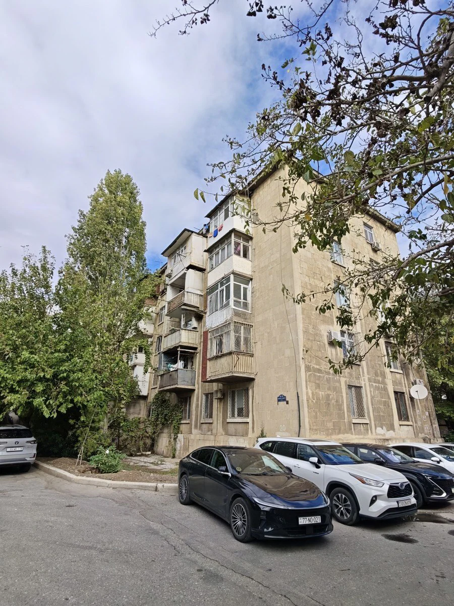 2 otaqlı 45 m² mənzil, Nərimanov rayonu, Bakı — 4-ci mərtəbə. Foto 1