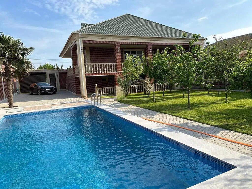 4 otaqlı 240 m² fərdi ev, Xəzər rayonu, Bakı. Foto 1