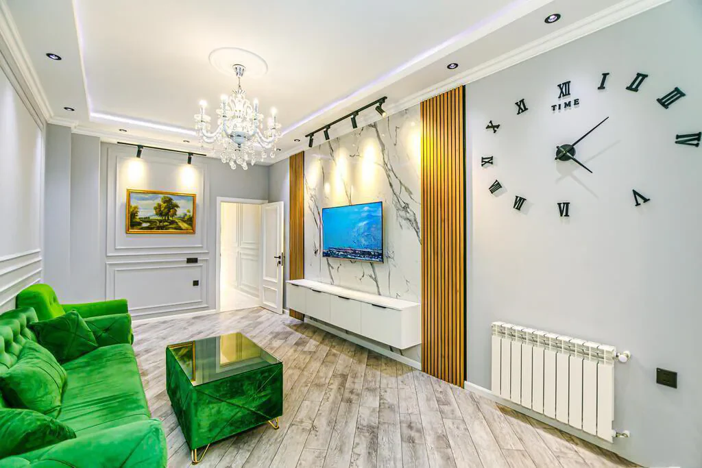 Günlük kirayə 3 otaqlı 150 m² mənzil, Səbail rayonu, Bakı. Foto 1