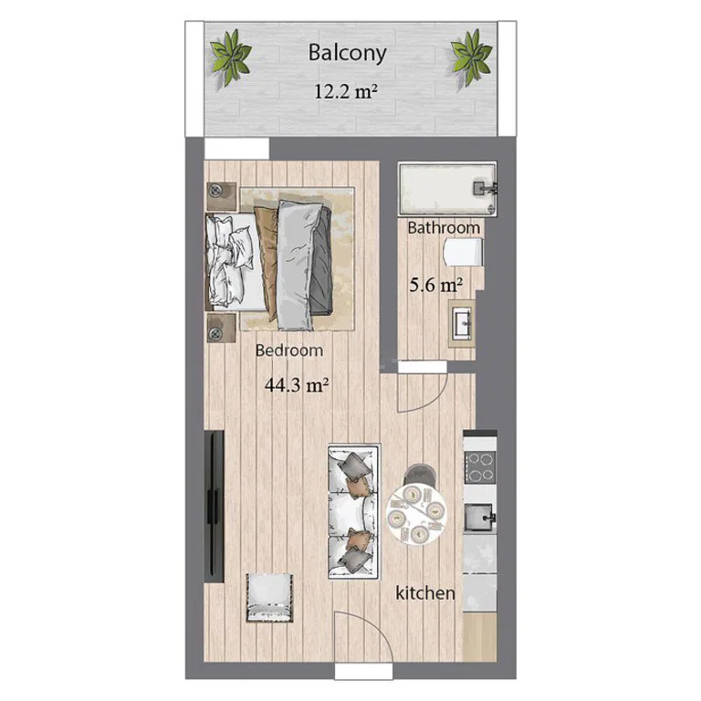 72,5 m²
