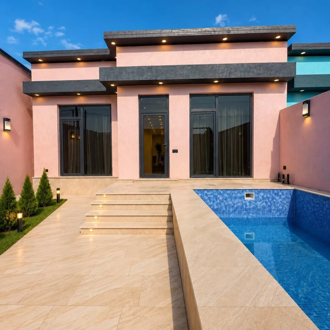 4 otaqlı 130 m² fərdi ev, Xəzər rayonu, Bakı — Mərdəkan. Foto 1