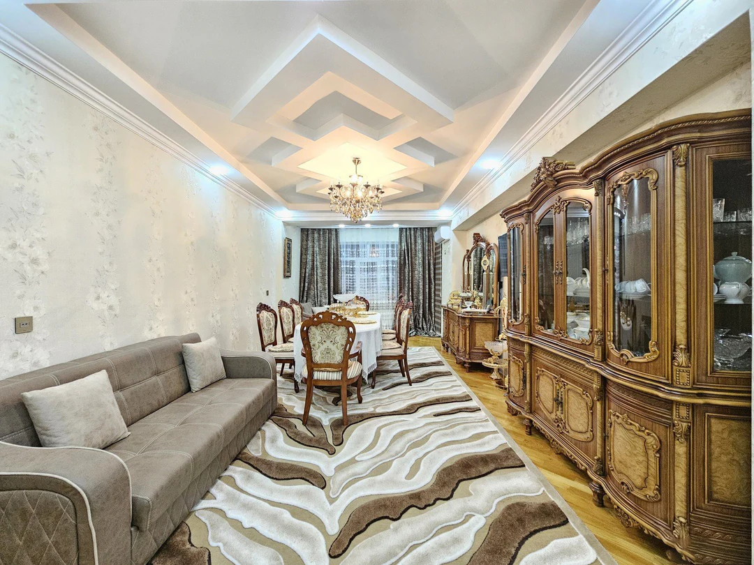 3 otaqlı 140 m² mənzil, Heydər Əliyev prospekti, Xırdalan. Foto 1