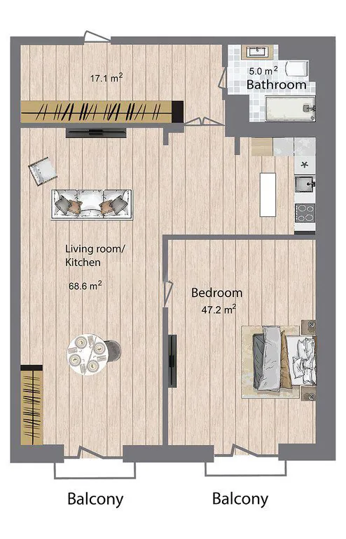 141,6 м²