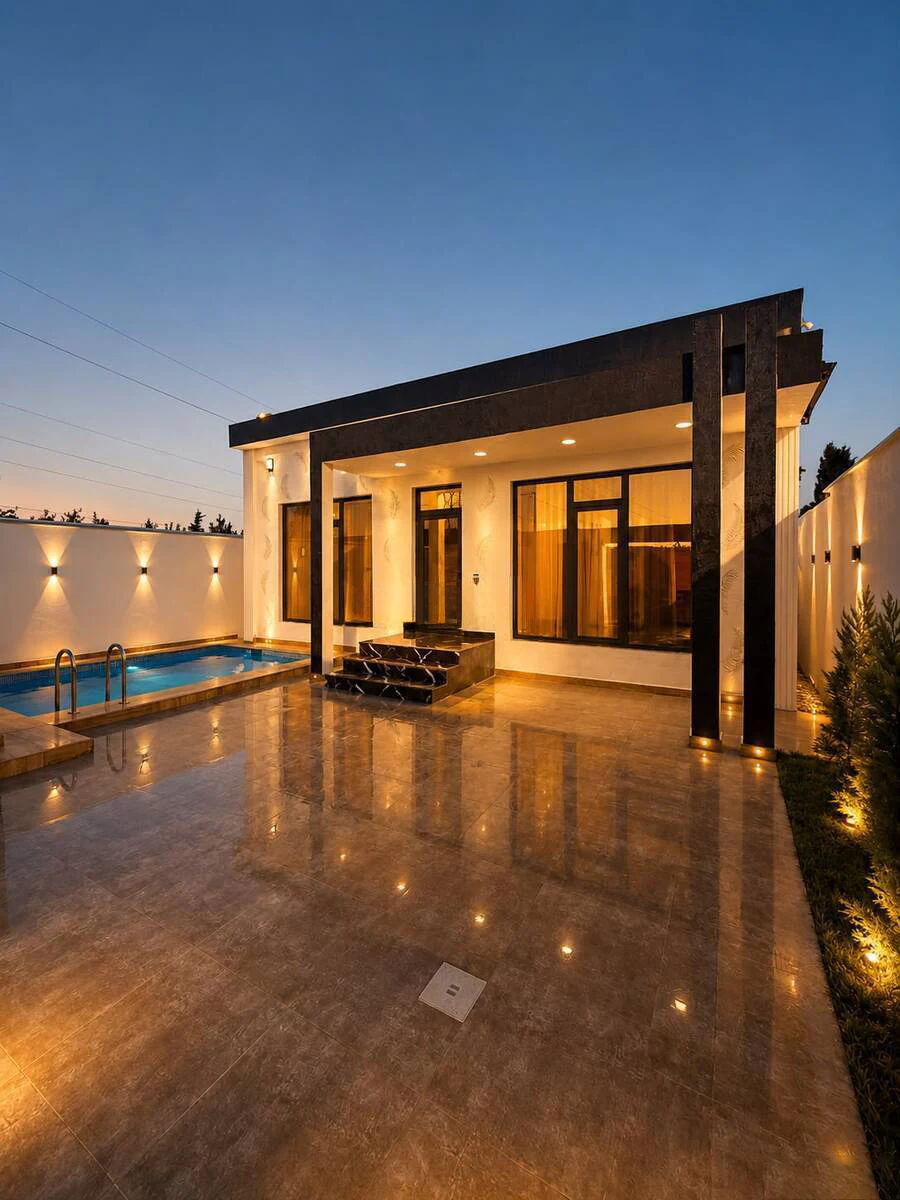 4 otaqlı 130 m² fərdi ev, Xəzər rayonu, Bakı — Mərdəkan qəsəbəsi. Foto 1