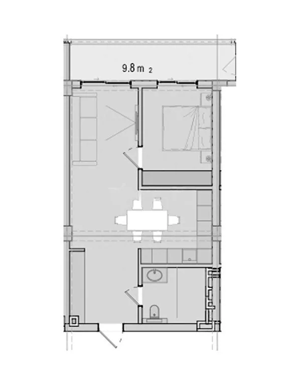 70,4 м²