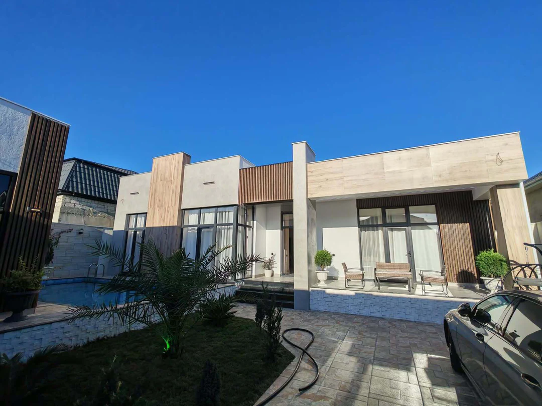 4 otaqlı 202 m² fərdi ev, Xəzər rayonu, Bakı. Foto 1