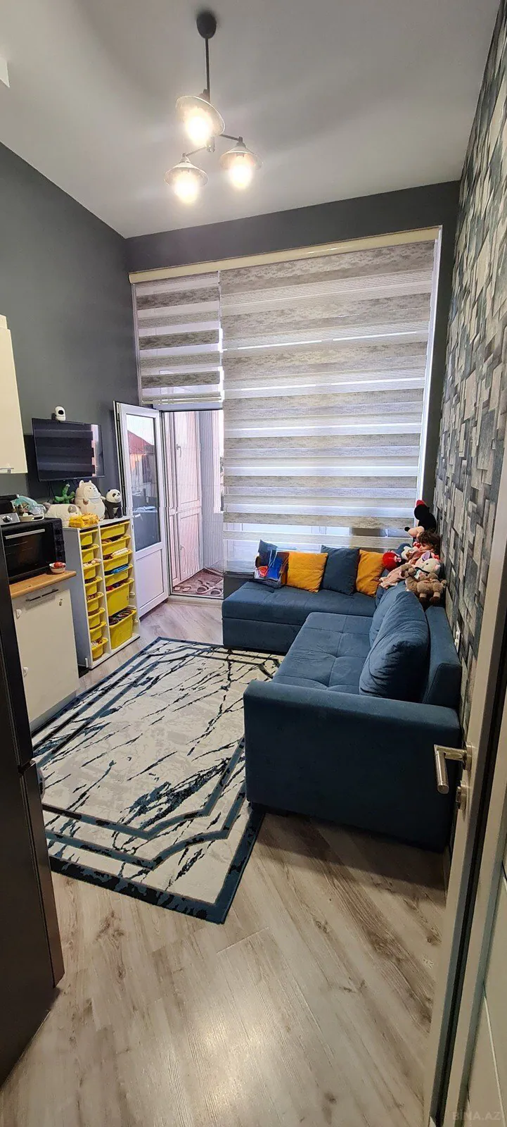 1 otaqlı 41 m² mənzil, Nizami, Bakı. Foto 1