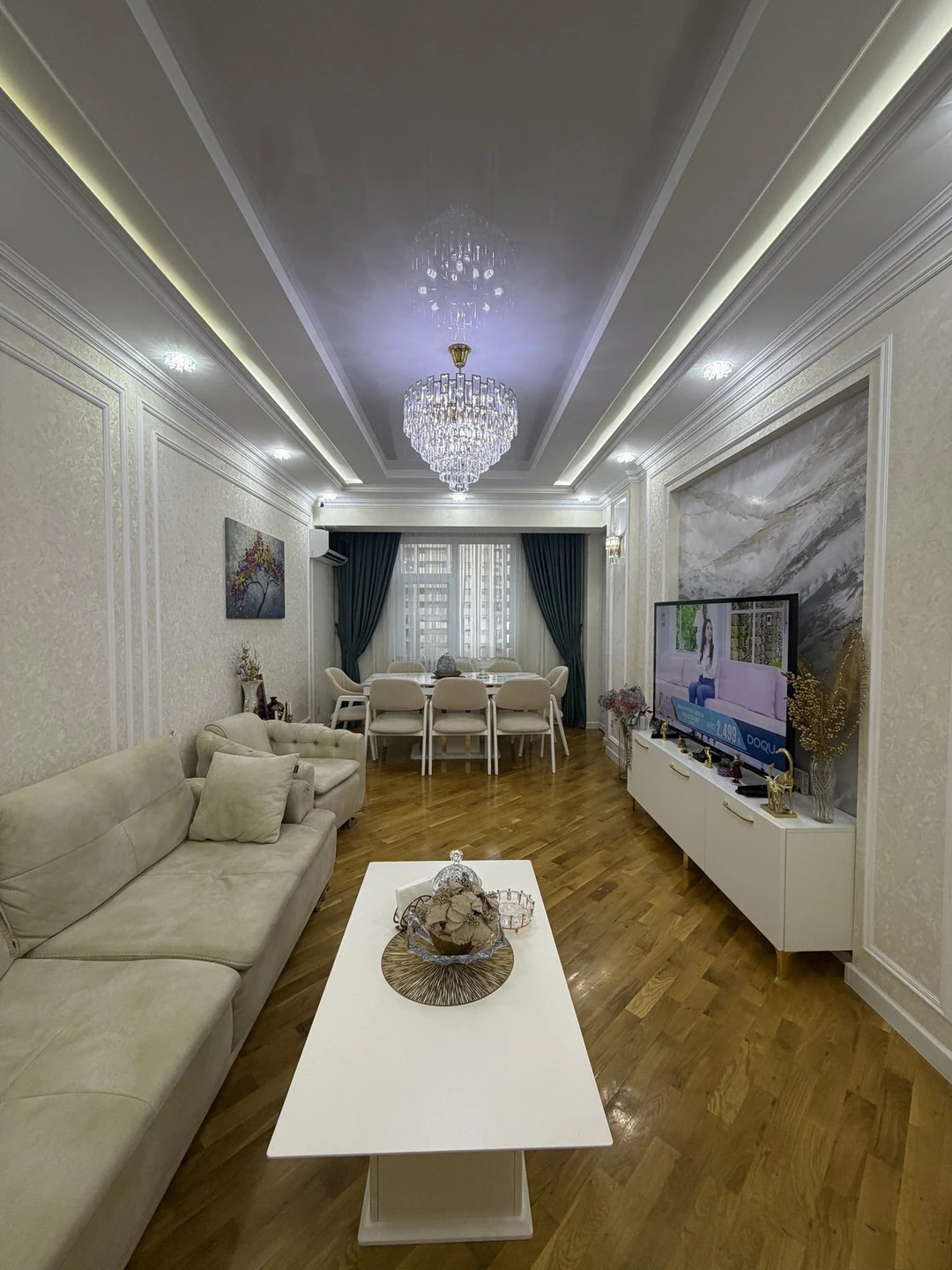3-комн. квартира 114 м², Хатаинский район, Баку — 14 этаж. Фото 1