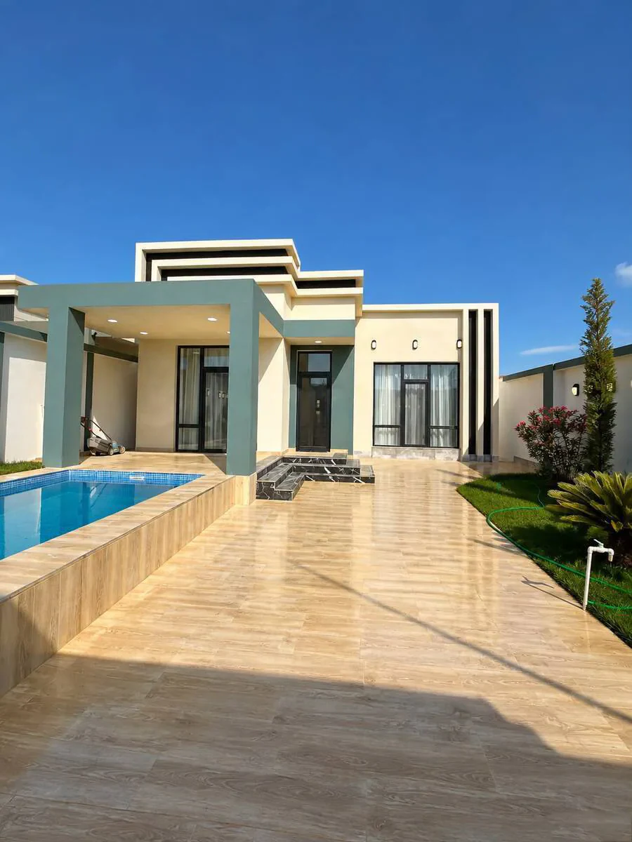 4 otaqlı 140 m² fərdi ev, Xəzər rayonu, Bakı — Mərdəkan qəs.. Foto 1
