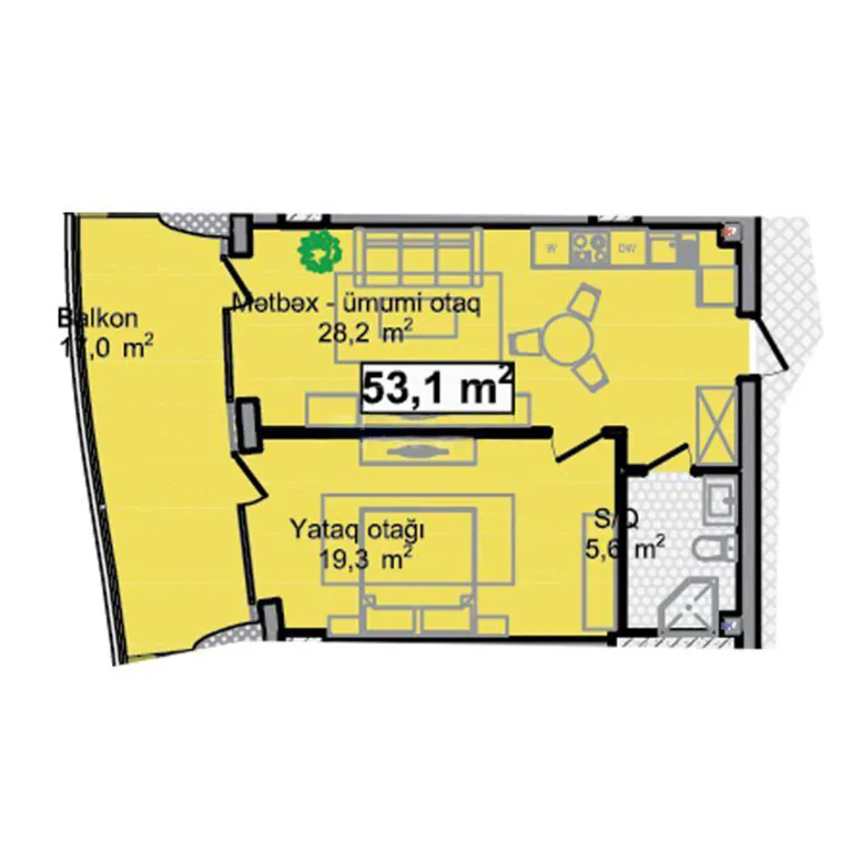 70,1 м²