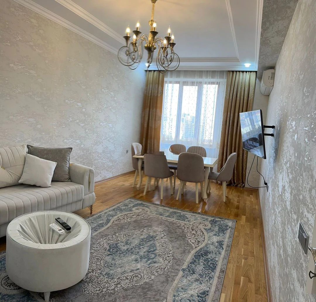 2-комн. квартира в аренду, 70 м², Низаминский, Баку — 12 этаж. Фото 1