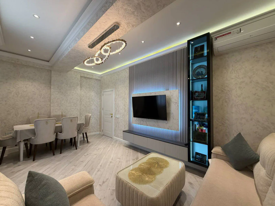 3 otaqlı 91 m² mənzil, Xətai rayonu, Bakı — 5-ci mərtəbə. Foto 1