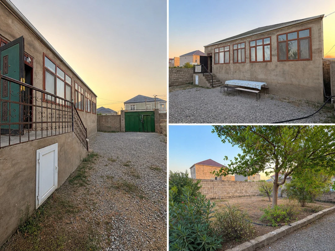 4 otaqlı 160 m² fərdi ev, Suraxanı, Bakı. Foto 1