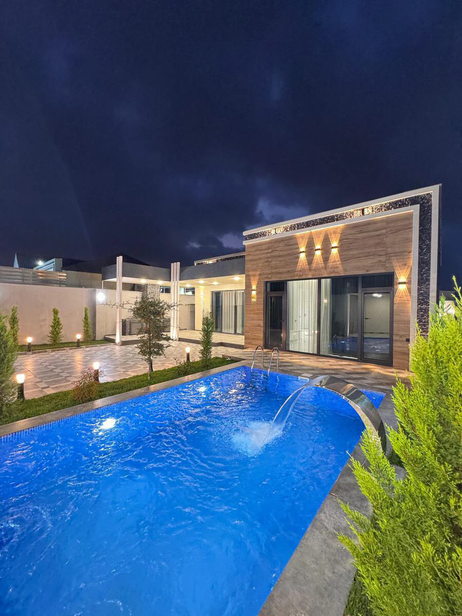 4 otaqlı 180 m² fərdi ev, Xəzər rayonu, Bakı. Foto 1