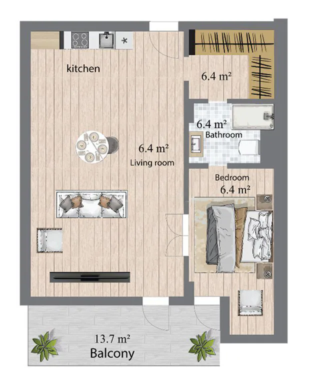 100,9 m²