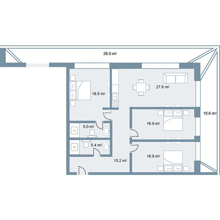 172,7 м²