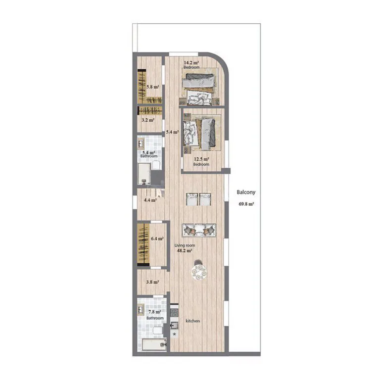 217,2 m²