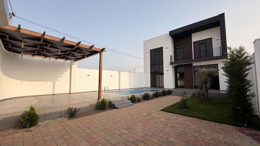5 otaqlı 220 m² fərdi ev, Xəzər rayonu, Bakı. Foto 1