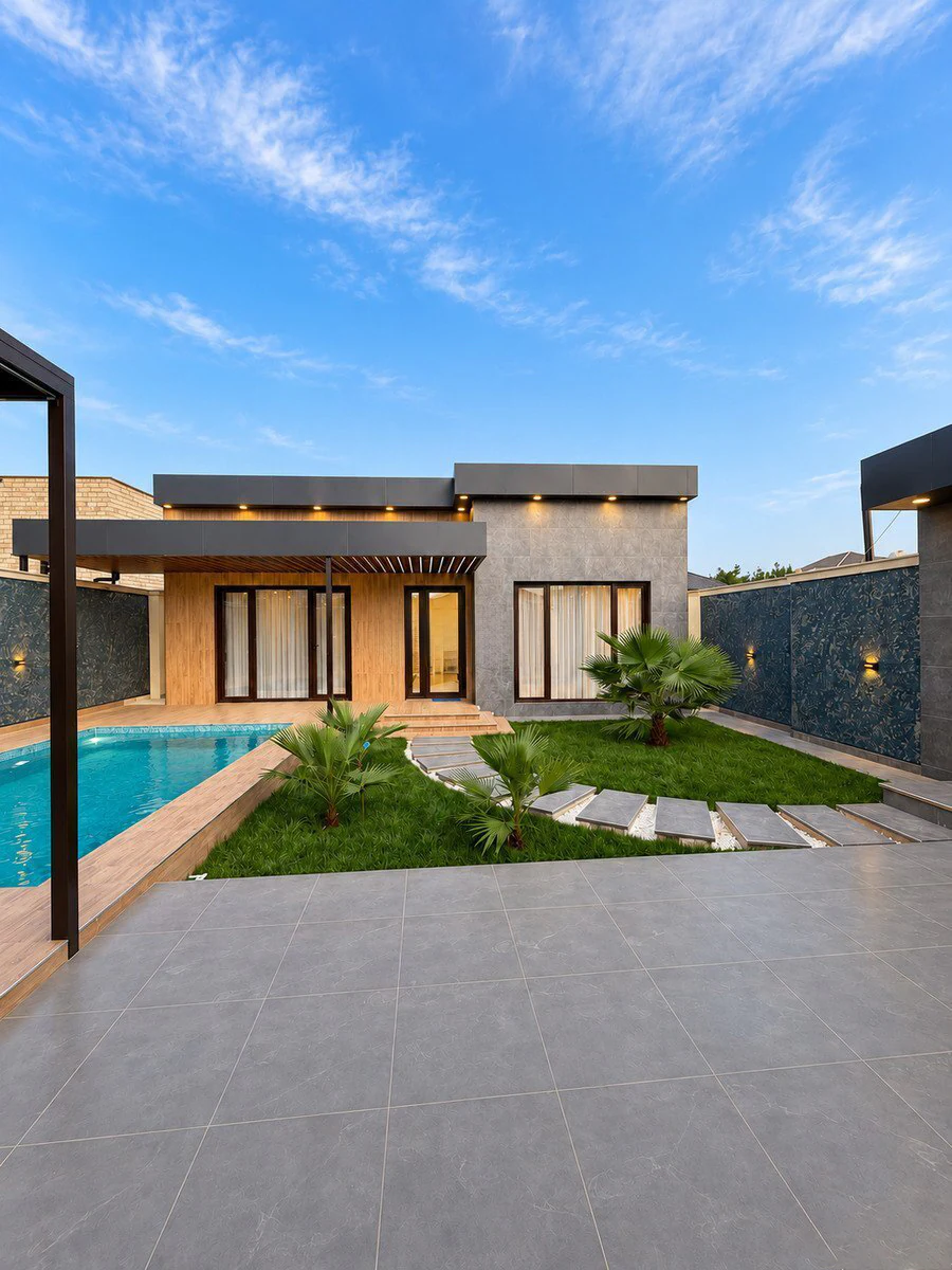 4 otaqlı 135 m² fərdi ev, Xəzər rayonu, Bakı — Mərdəkan. Foto 1