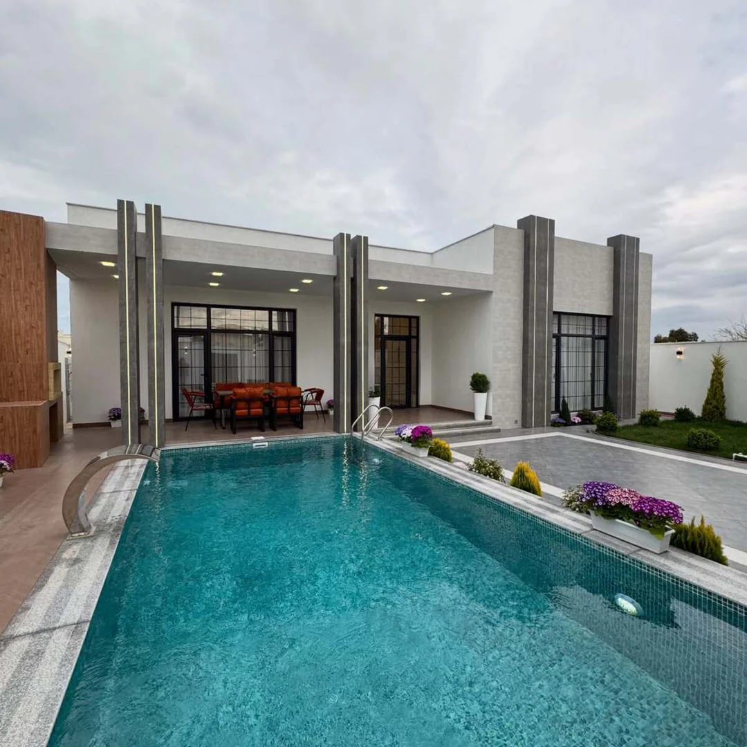 4 otaqlı 170 m² fərdi ev, Xəzər rayonu, Bakı — Şüvəlan qəsəbəsi. Foto 1