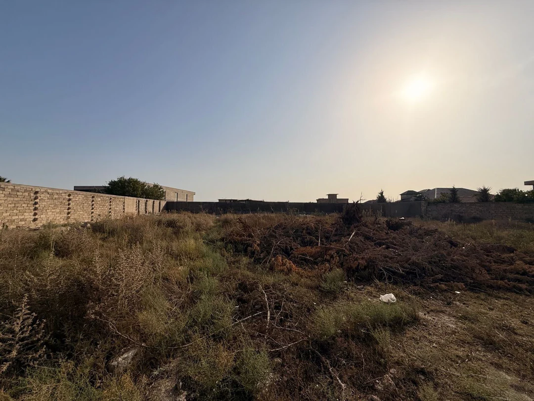 4,5 sot torpaq sahəsi, Xəzər rayonu, Bakı — Şüvəlan qəsəbəsi. Foto 1
