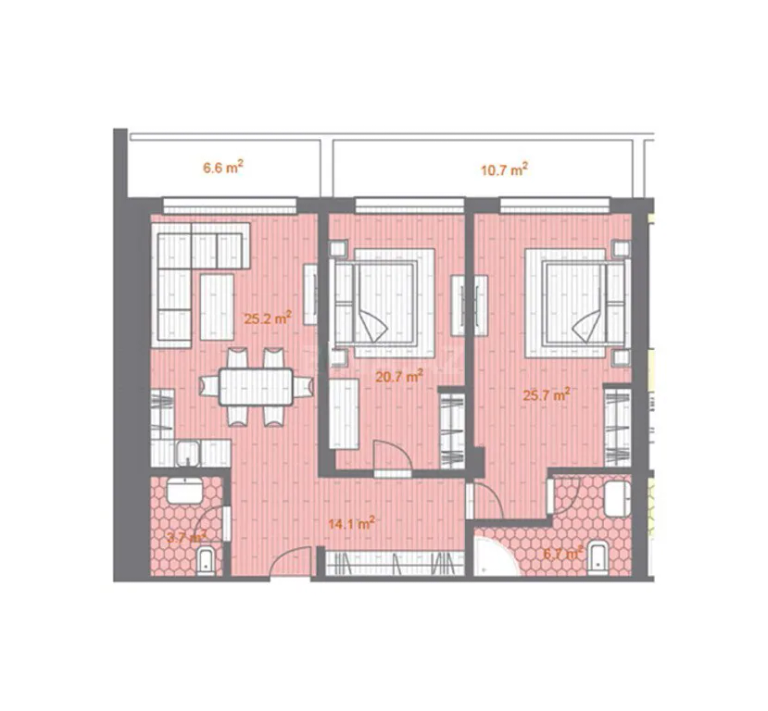 135,5 m²