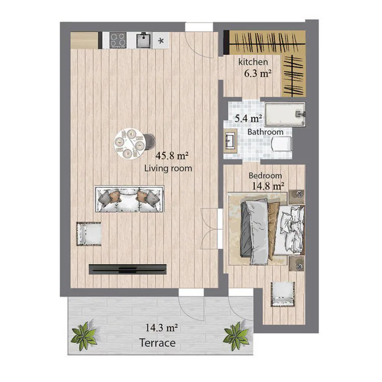 101 m²