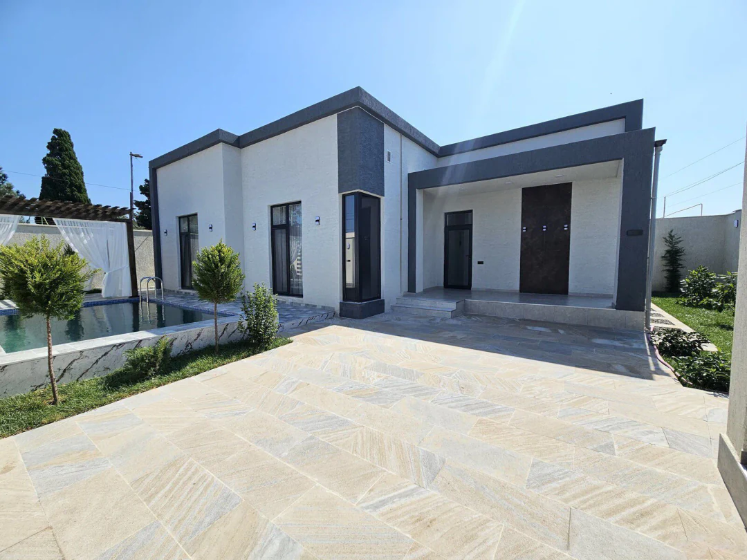 4 otaqlı 160 m² fərdi ev, Xəzər rayonu, Bakı — Şüvəlan qəs. Foto 1