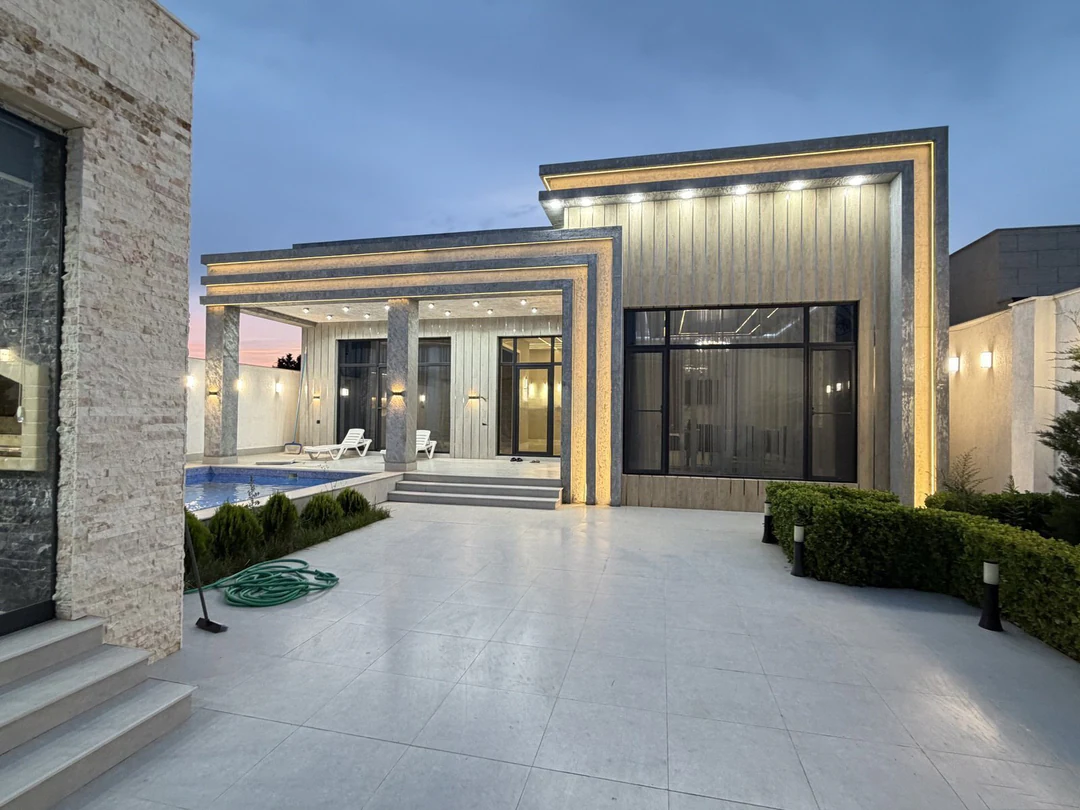 Kirayə 4 otaqlı 220 m² fərdi ev, Xəzər rayonu, Bakı. Foto 1