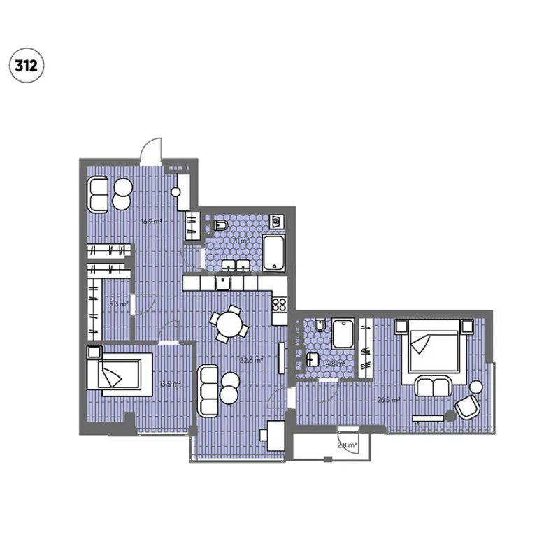 130,2 m²